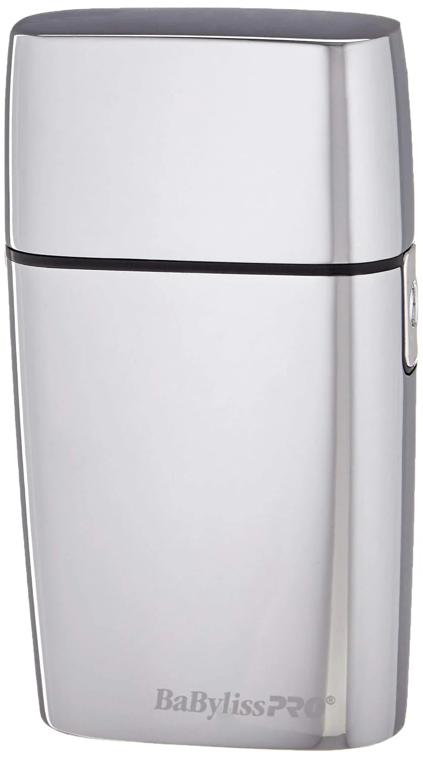 BaBylissPRO Foil FX02 Cordless Chrome Metal Double Foil Shaver (FXFS2) - Image 7
