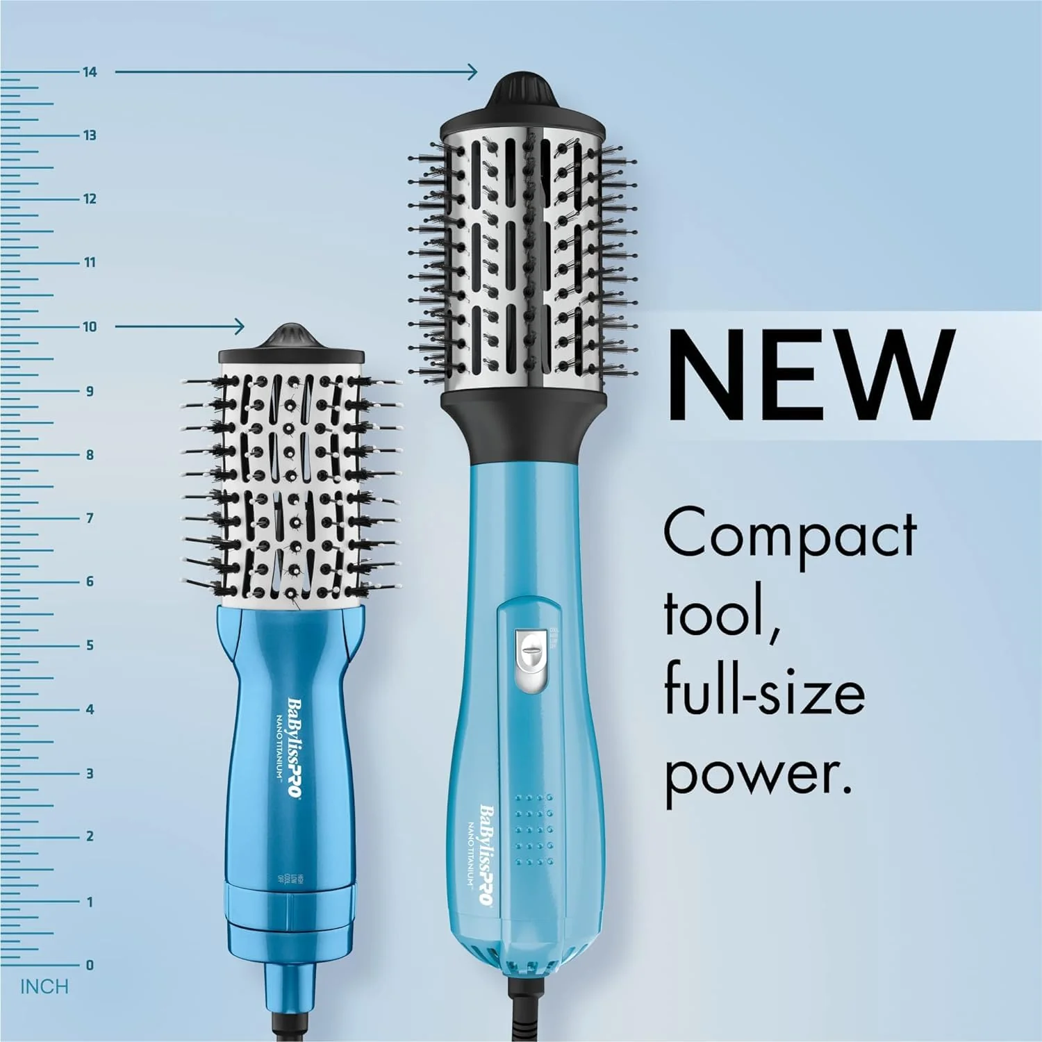 BaBylissPRO Nano Titanium Compact Hot Air Brush 2" (BNTMHBUC) - Image 6
