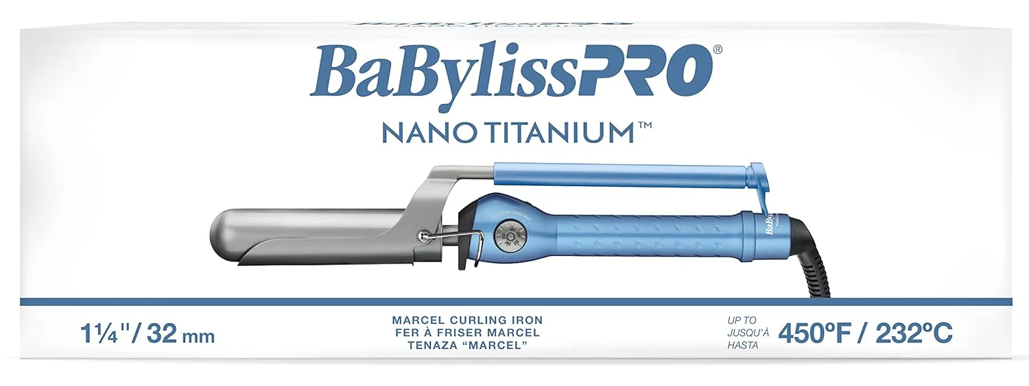 BaBylissPRO Nano Titanium Marcel Curling Iron 1.25" (BNT125M) - Image 4