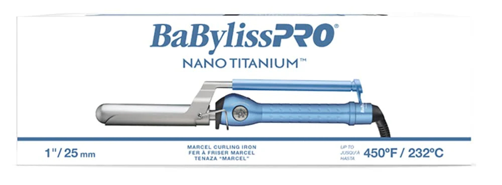 BaBylissPRO Nano Titanium Marcel Curling Iron 1" (BNT100M) - Image 3