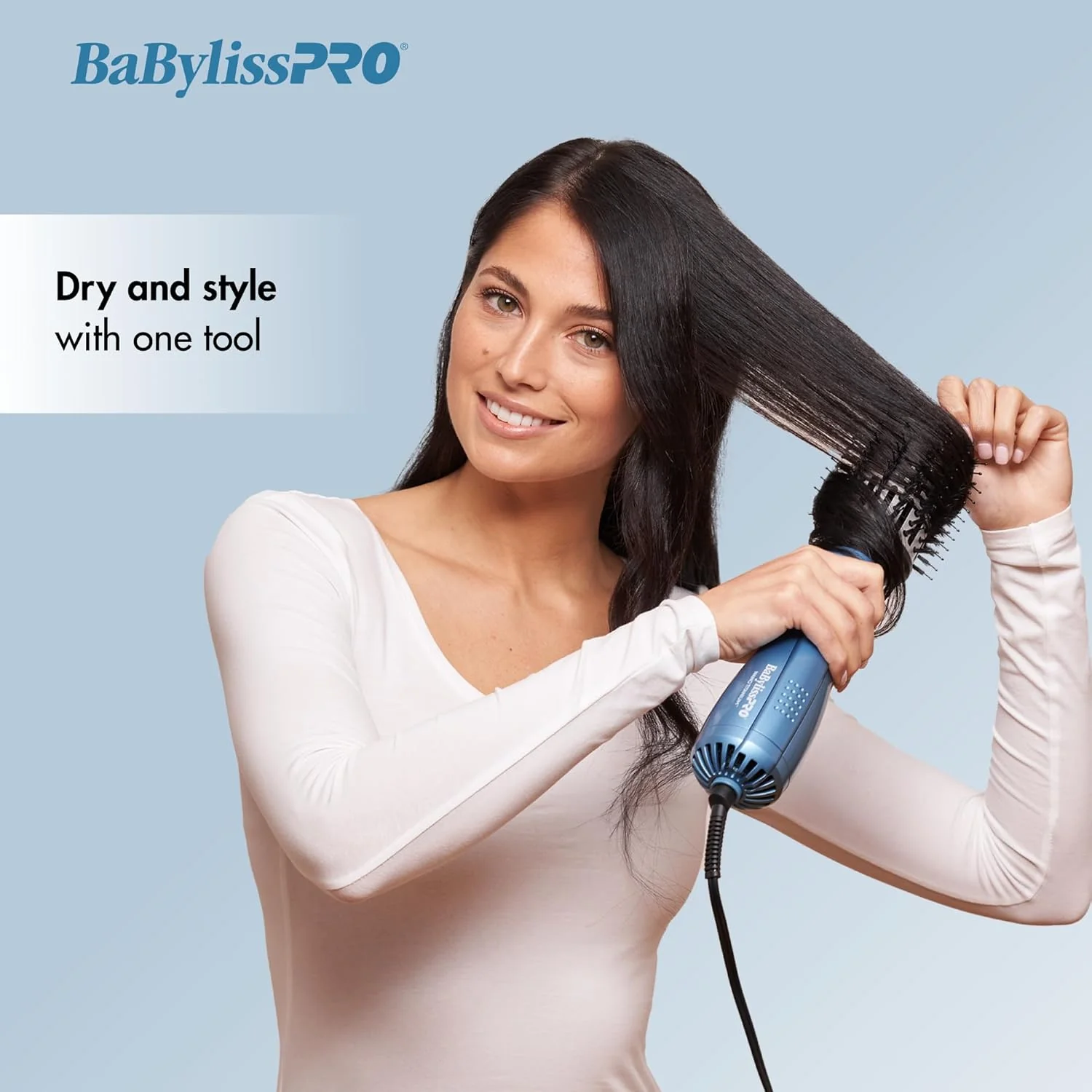 BaBylissPRO Nano Titanium Oval Ionic Blowout Brush - 2.5" (BNTHB250) - Image 5