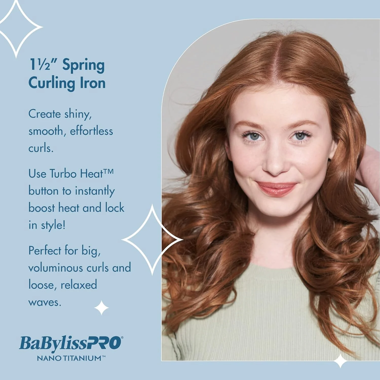 BaBylissPRO Nano Titanium Spring Curling Iron 1.25" (BNT125S) - Image 7