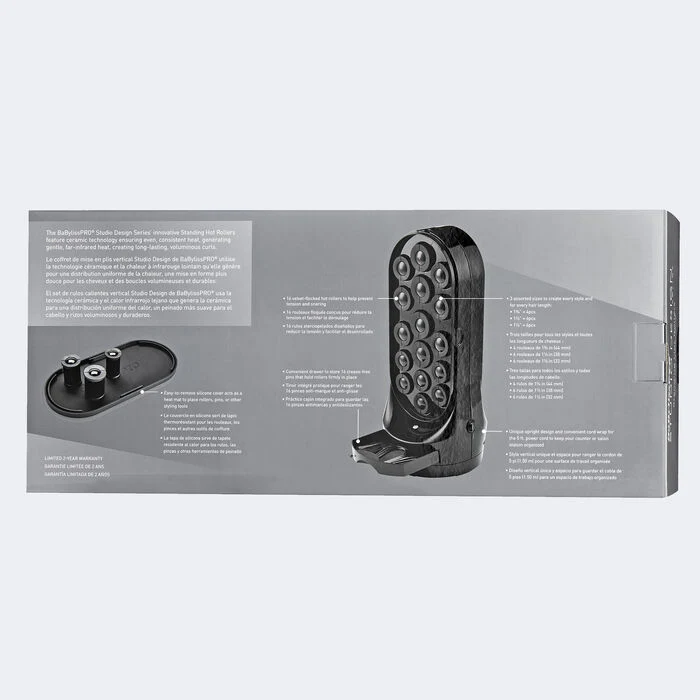 BaBylissPRO Studio Design Series Standing Hot Rollers (BCISHRUC) - Image 9