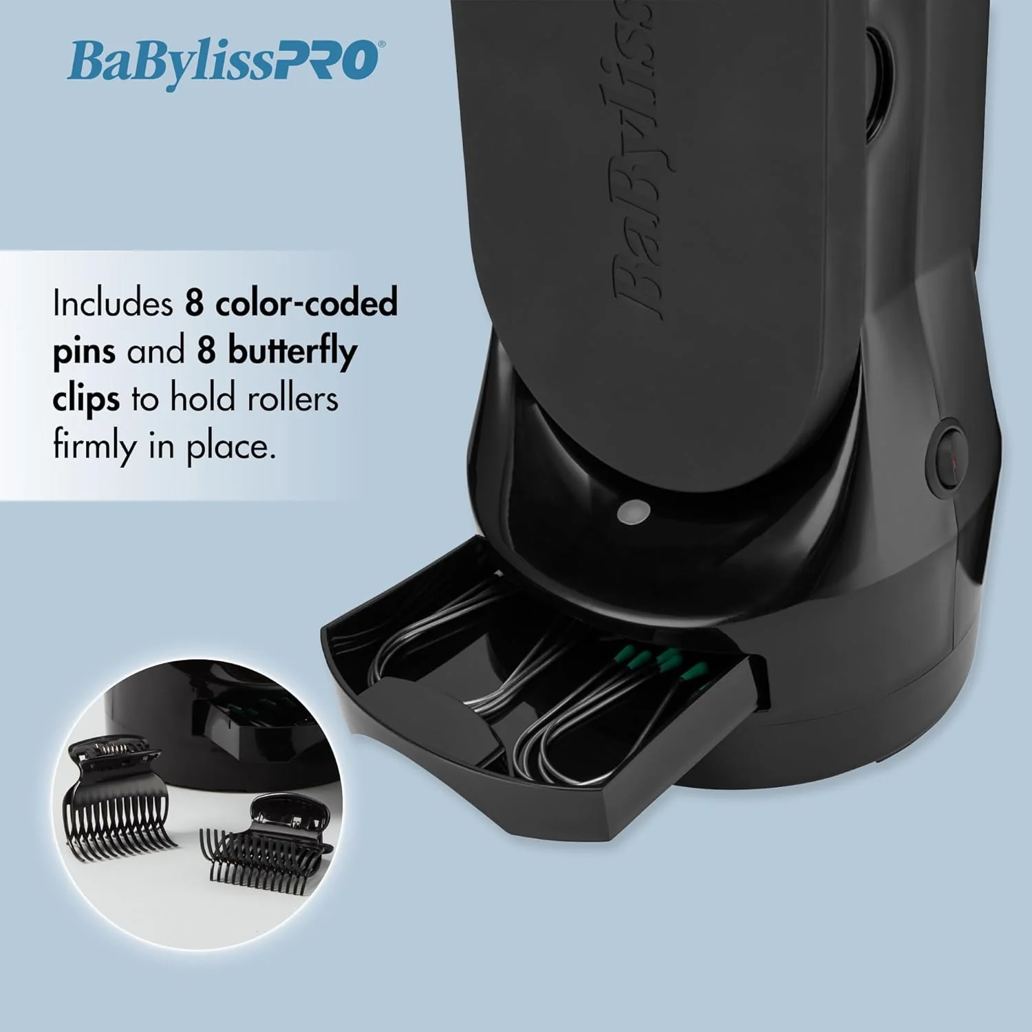 BaBylissPRO Compact Standing Hot Rollers Set (BNTHR2UC) - Image 8