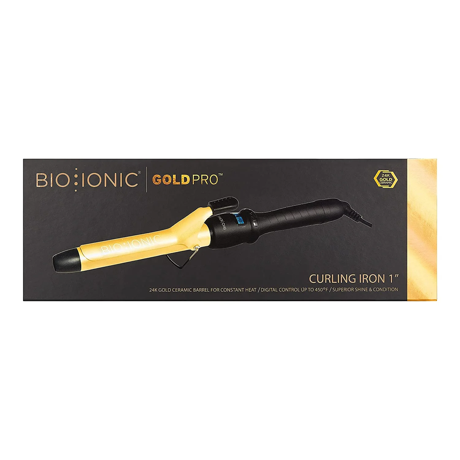Bio Ionic GoldPro Curling Iron (Choose size) - Image 4