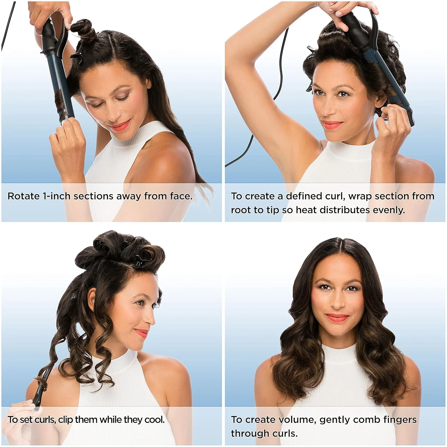 Bio Ionic Graphene MX Long Barrel Curling Iron 1.25" - Image 11