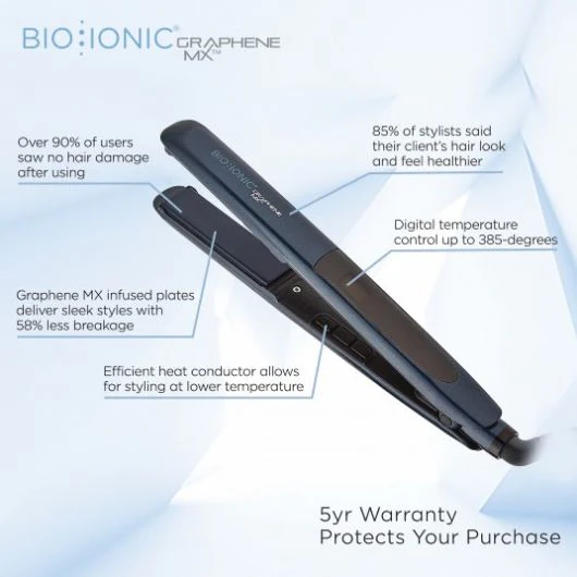 Bio Ionic Graphene MX Styling Iron 1" - Image 7