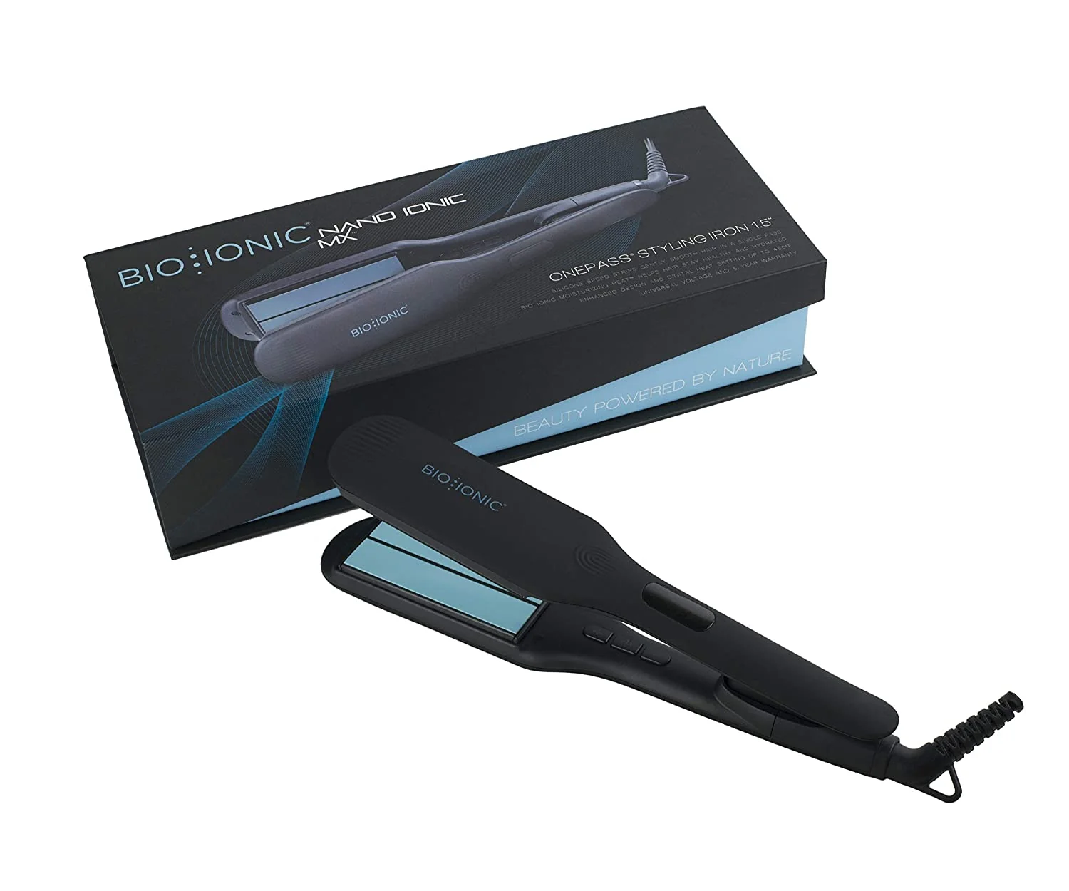 Bio Ionic Nano Ionic MX OnePass Pro Styling Flat Iron - 1" - Image 6
