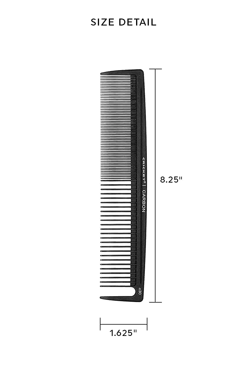 Cricket Carbon Static-Free & Heat Resistant Cutting Comb - Image 11