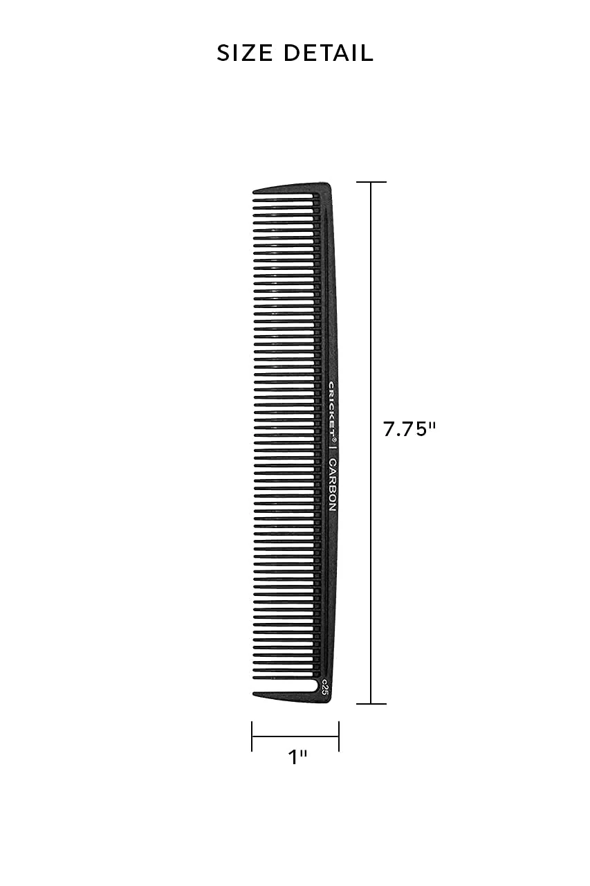 Cricket Carbon Static-Free & Heat Resistant Cutting Comb - Image 7