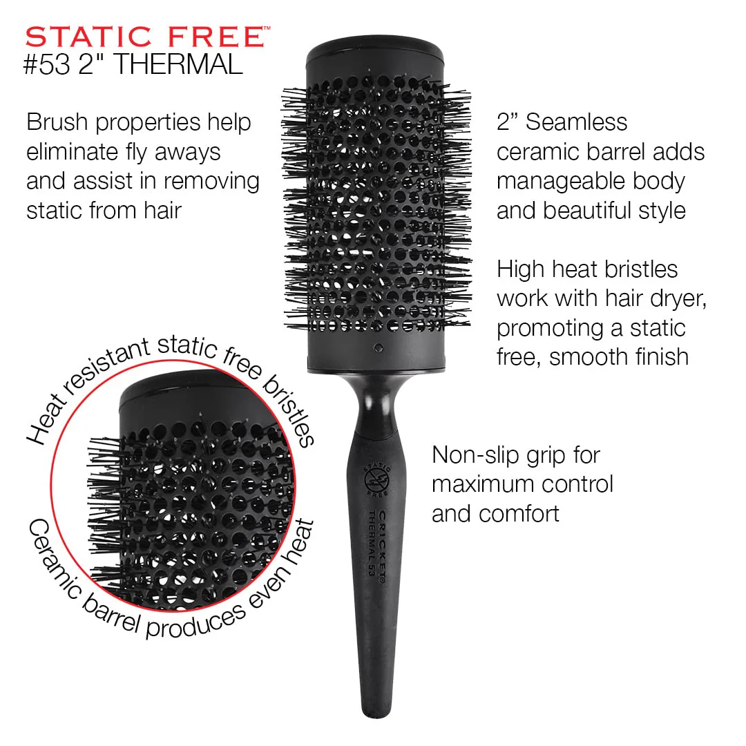 Cricket Static Free Thermal Barrel Brush - Image 8