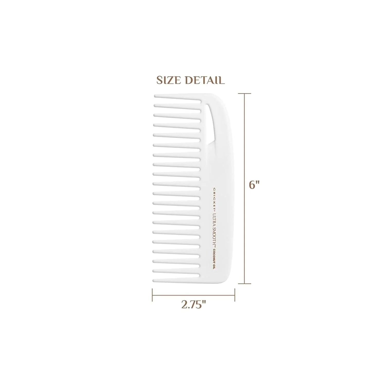 Cricket Ultra Smooth Coconut & Keratin Infused Comb - Image 15