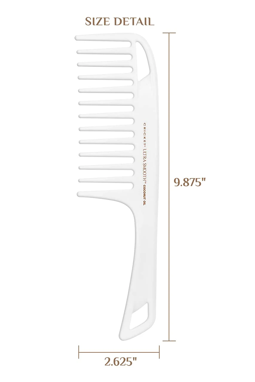 Cricket Ultra Smooth Coconut & Keratin Infused Comb - Image 3