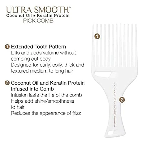 Cricket Ultra Smooth Coconut & Keratin Infused Comb - Image 8
