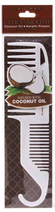 Cricket Ultra Smooth Coconut & Keratin Infused Shower Comb - Image 3