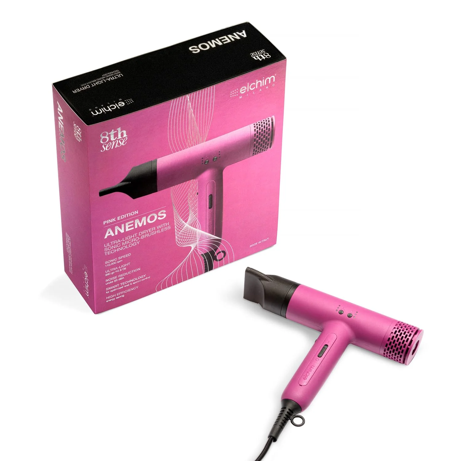 Elchim Anemos V2 Digital Brushless Hair Dryer - Image 14