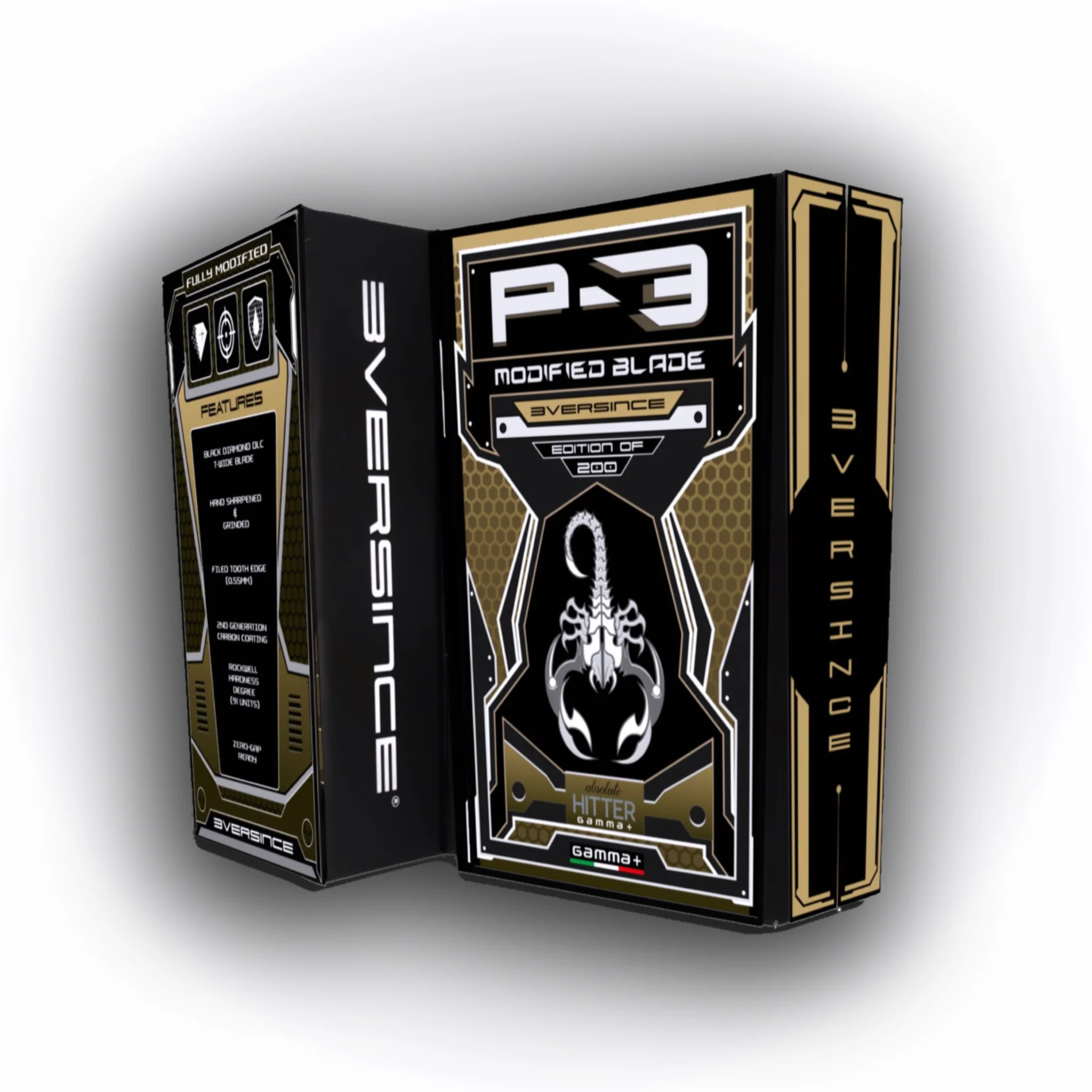 Gamma+ 3Versince P-3 Modified Deep Tooth Trimmer Blade - Image 6