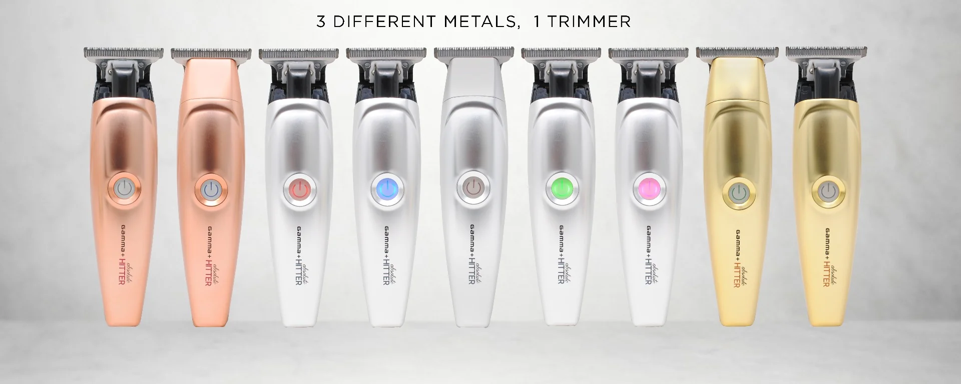 Gamma+ Absolute Hitter Cordless Trimmer - Matte (GPAHTSM) - Image 3