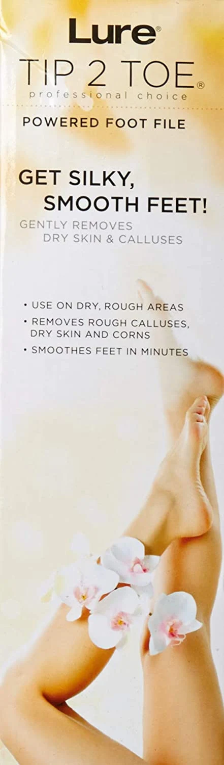 Lure Tip2Toe Professional Electric Callus Remover for Feet - Image 5