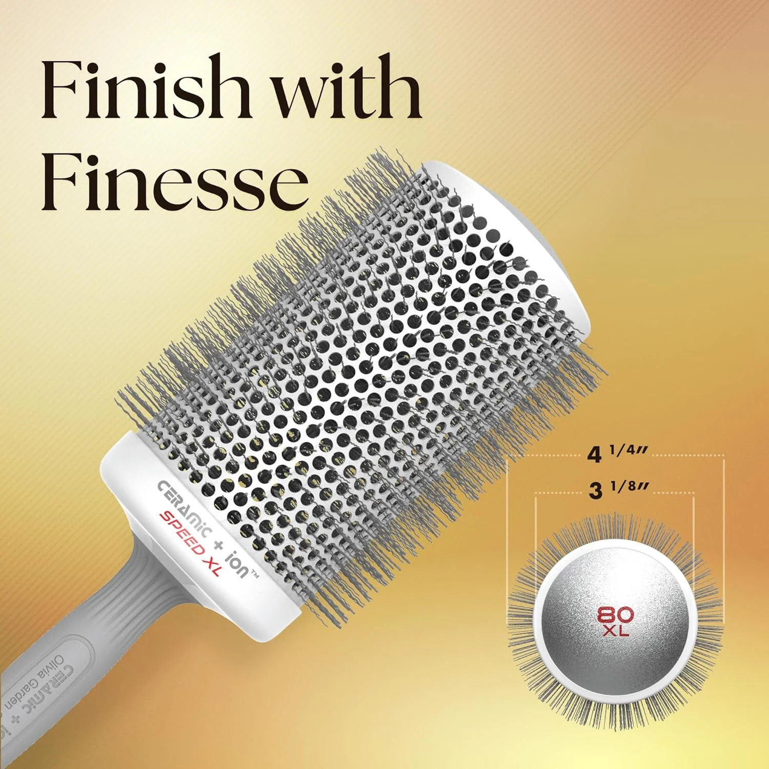 Olivia Garden Ceramic + Ion Speed XL Thermal Barrel Brush Collection (CIXL) - Image 21