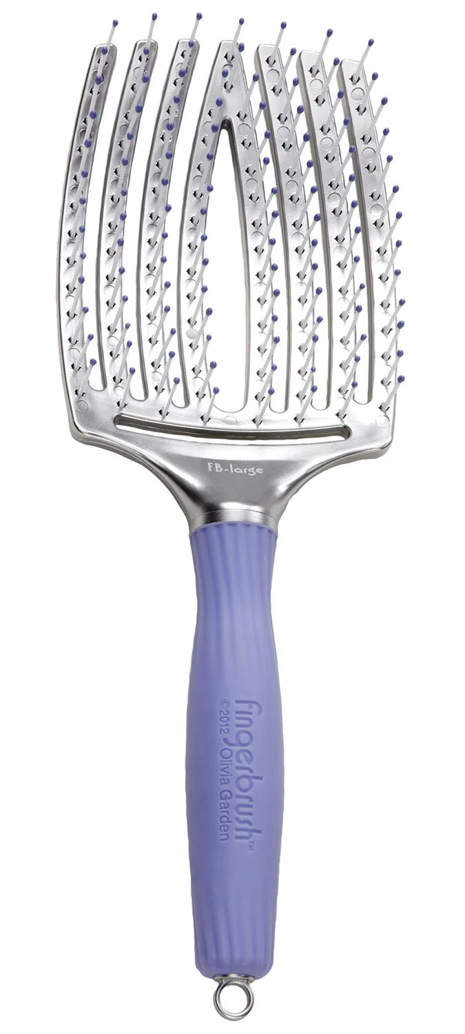 Olivia Garden FingerBrush Curved & Vented Ionic Brush Collection (FB) - Image 7