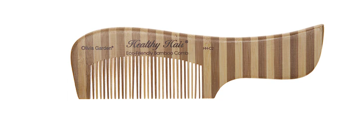 Olivia Garden Healthy Hair Eco-Friendly Bamboo Comb Collection (HH-C) - Image 5