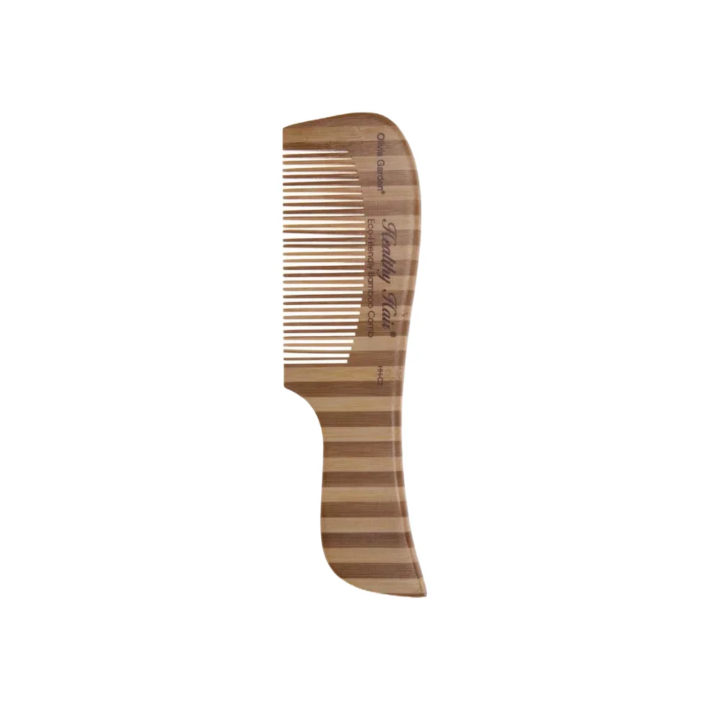 Olivia Garden Healthy Hair Eco-Friendly Bamboo Comb Collection (HH-C) - Image 7