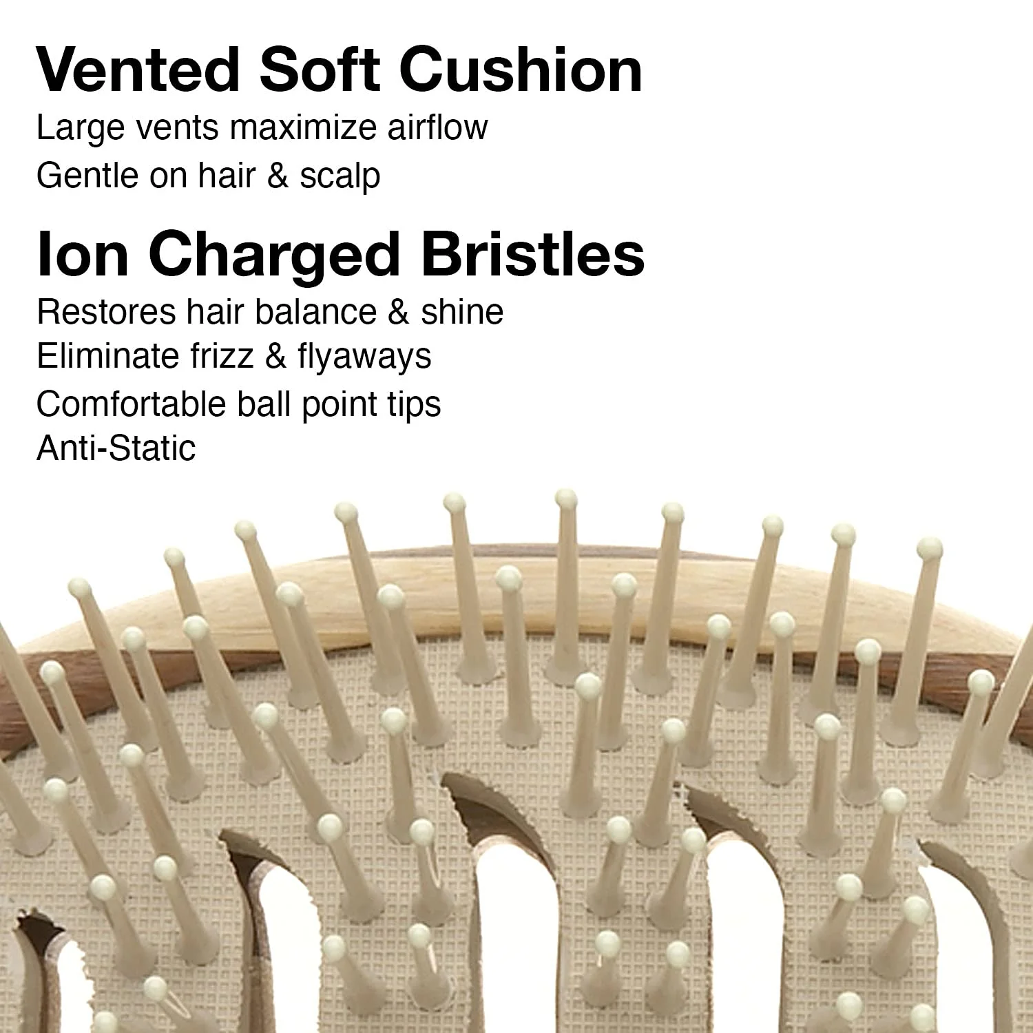 Olivia Garden Healthy Hair Eco Friendly Bamboo Ionic Paddle Brush (HH-P) - Image 10