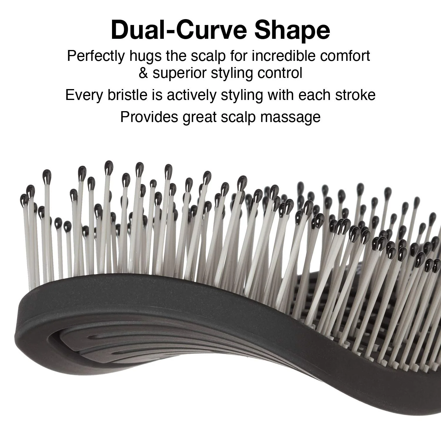Olivia Garden iDetangle Flexible Vented Brush for Fine, Medium, or Thick Hair (ID) - Image 13