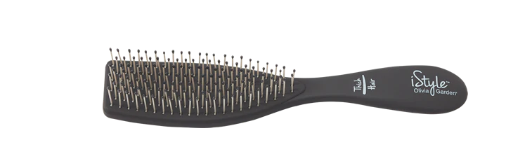 Olivia Garden iStyle Compact Styling Brush for Fine, Medium, or Thick Hair (IS) - Image 11