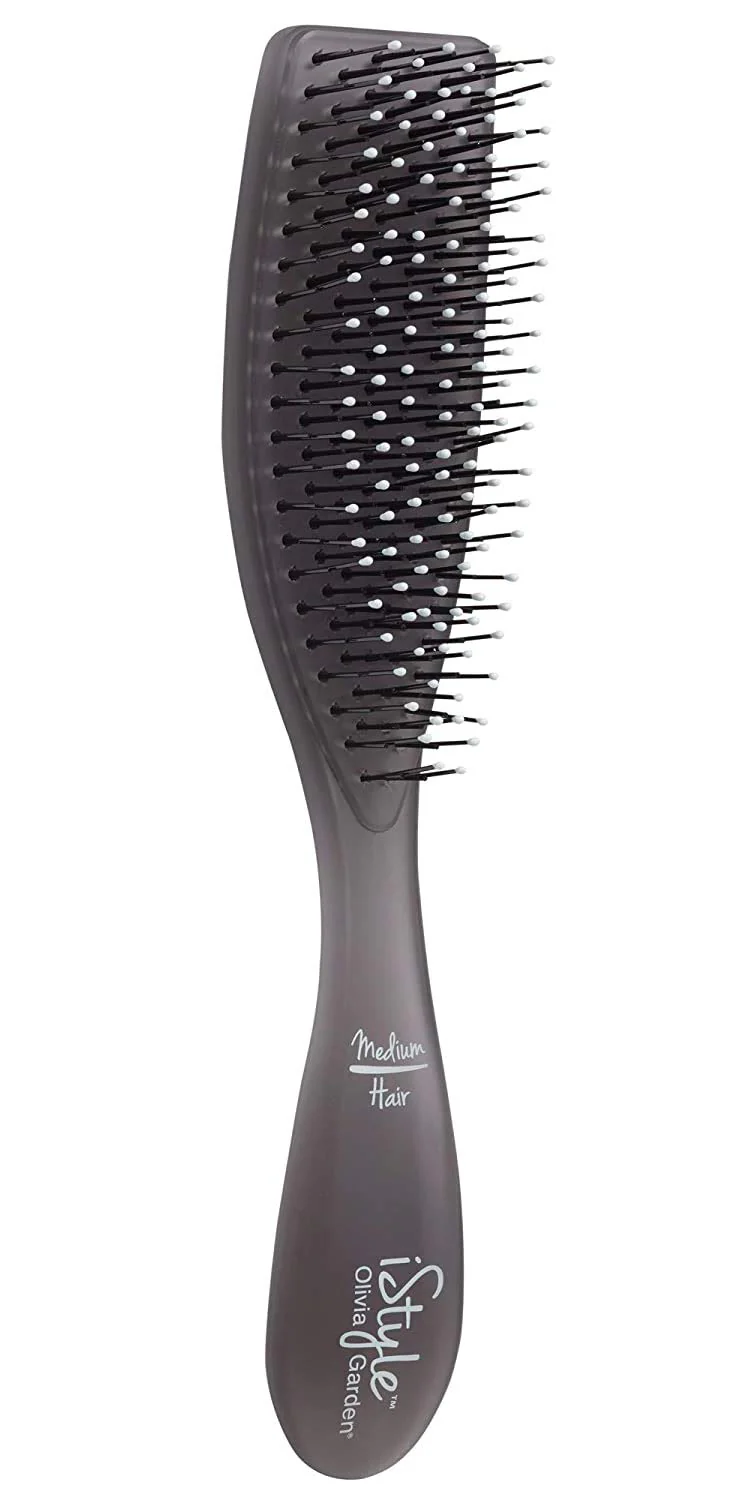 Olivia Garden iStyle Compact Styling Brush for Fine, Medium, or Thick Hair (IS) - Image 7