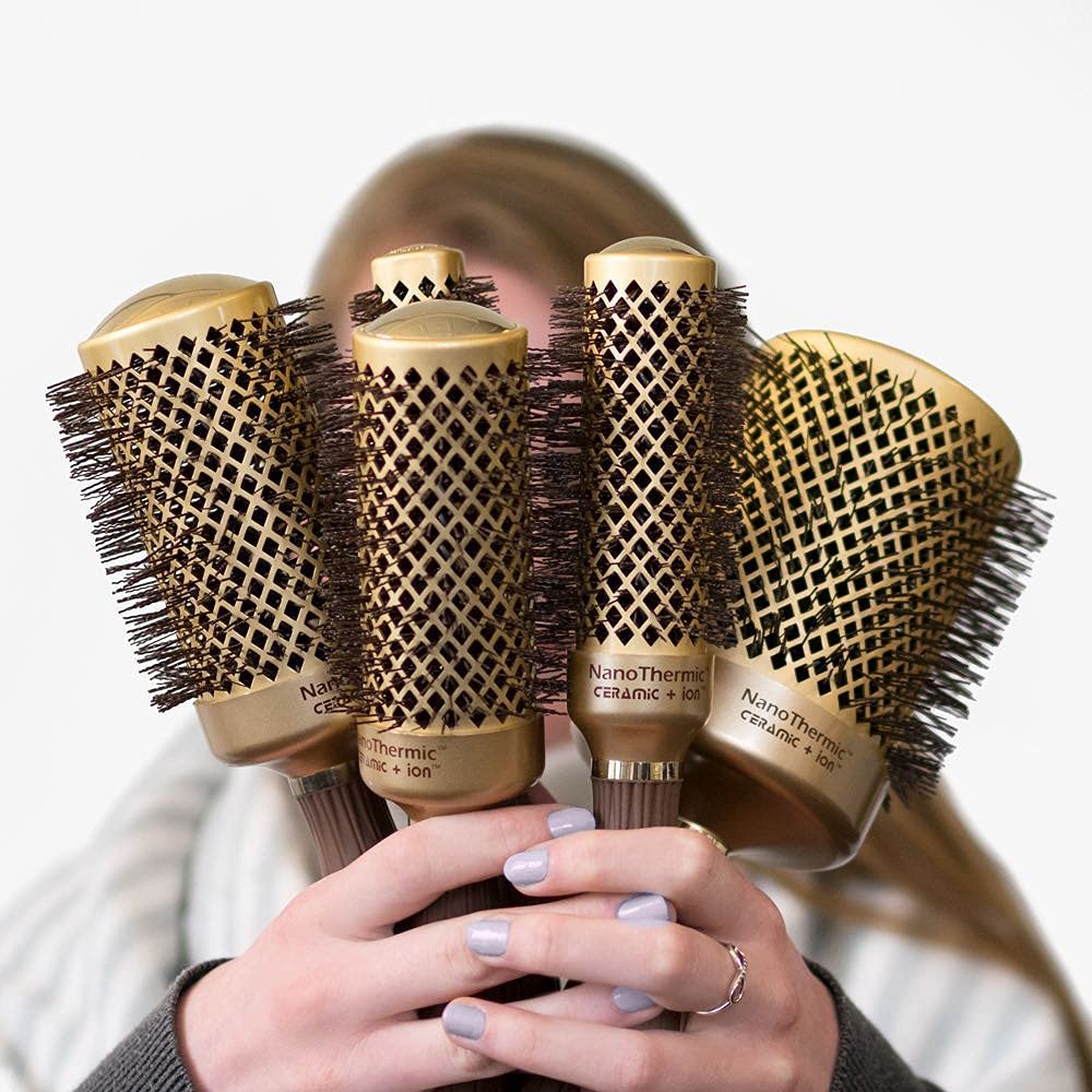 Olivia Garden NanoThermic Ceramic + Ion Barrel Brush Collection (NT) - Image 28