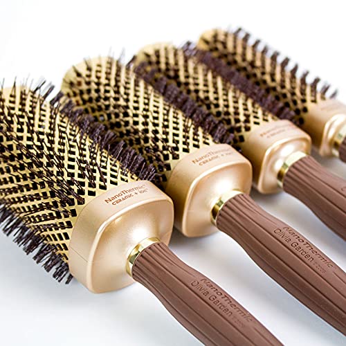 Olivia Garden NanoThermic Ceramic + Ion Shaper Square Brush Collection (NTS) - Image 17