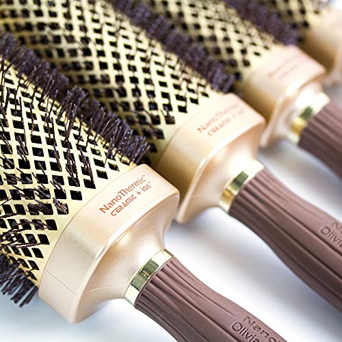 Olivia Garden NanoThermic Ceramic + Ion Shaper Square Brush Collection (NTS) - Image 19