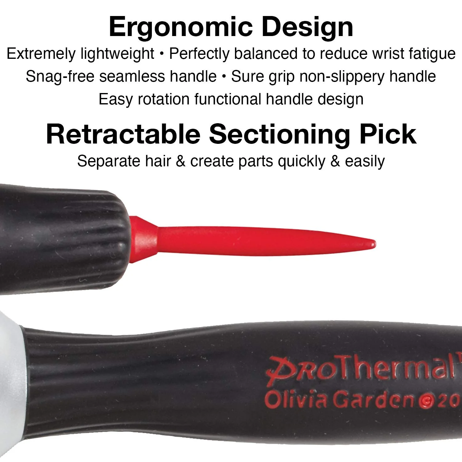 Olivia Garden Pro Thermal Anti-Static Barrel Brush (T) - Image 19