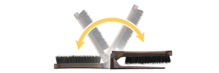 Olivia Garden Style Up High Performance Professional Folding Teasing Brush (STU) - Image 5