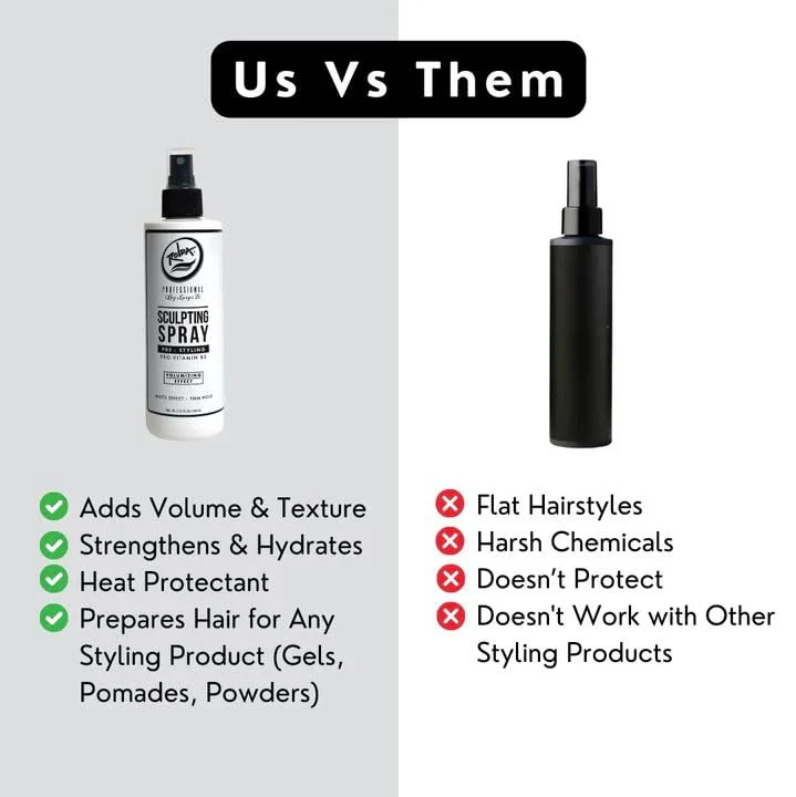 Rolda Pre-Styling Firm Hold Low Shine Sculpting Spray (240ml/8.12oz) - Image 6