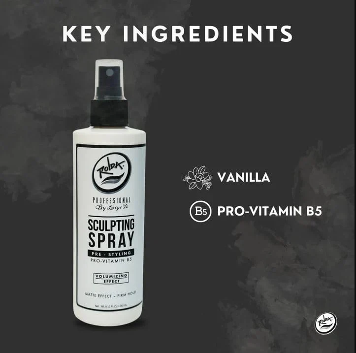 Rolda Pre-Styling Firm Hold Low Shine Sculpting Spray (240ml/8.12oz) - Image 9