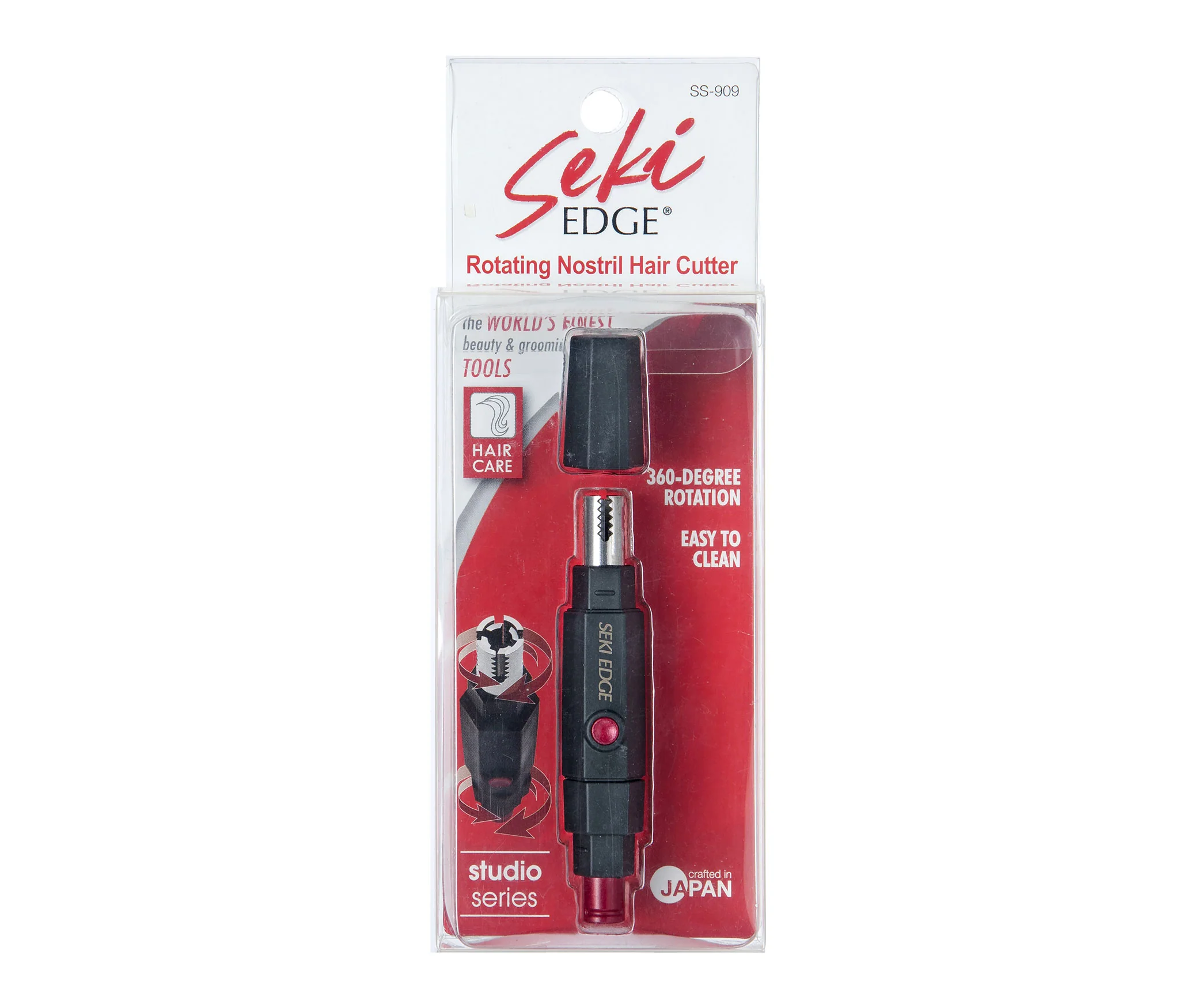 Seki Edge Rotating Nostril Manual Hair Trimmer (SS-909) - Image 7