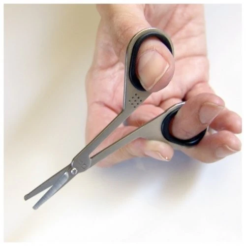 Seki Edge Stainless Steel Nostril Scissors (SS-908) - Image 3