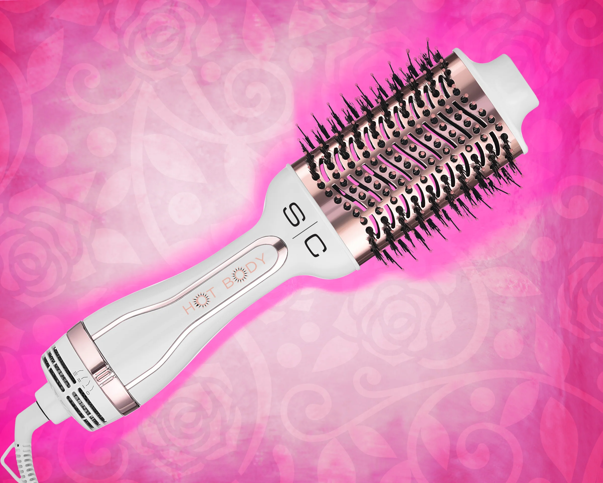 Stylecraft Hot Body Ionic 2-in-1 Blowout Brush - White (SCBDB) - Image 11