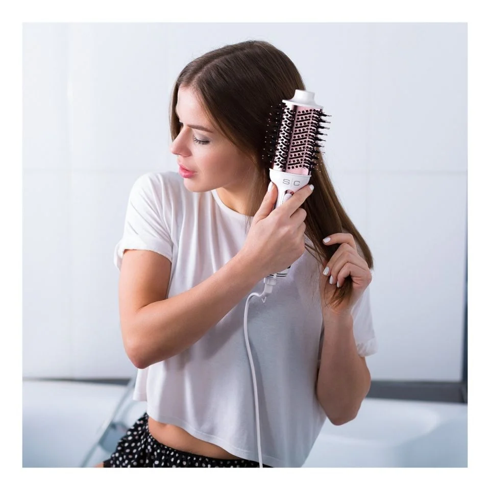 Stylecraft Hot Body Ionic 2-in-1 Blowout Brush - White (SCBDB) - Image 8
