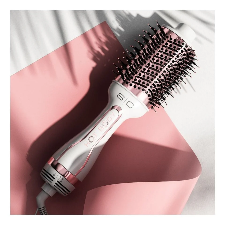 Stylecraft Hot Body Ionic 2-in-1 Blowout Brush - White (SCBDB) - Image 9