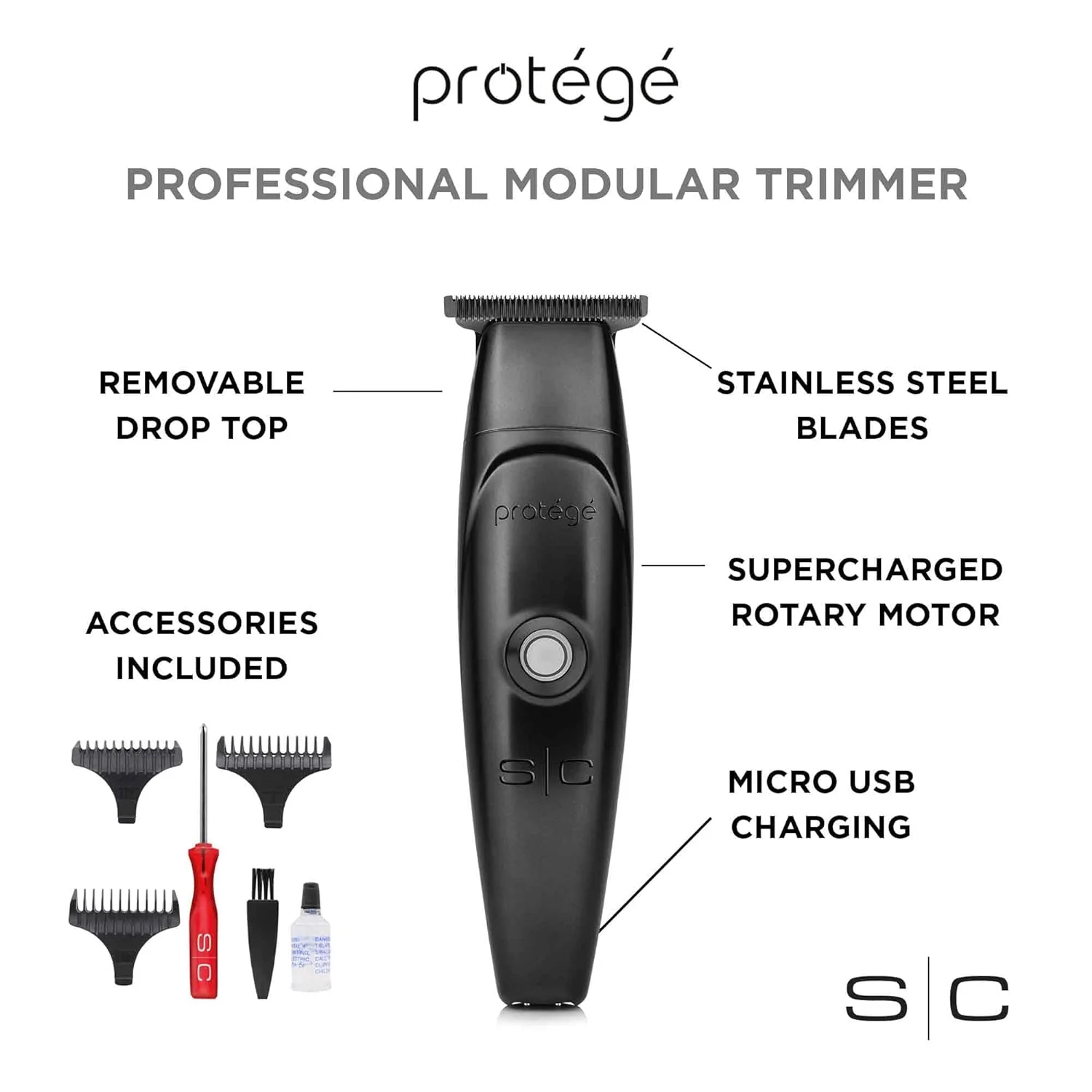 Stylecraft Protege Trimmer - Matte Black (SCHP) - Image 7