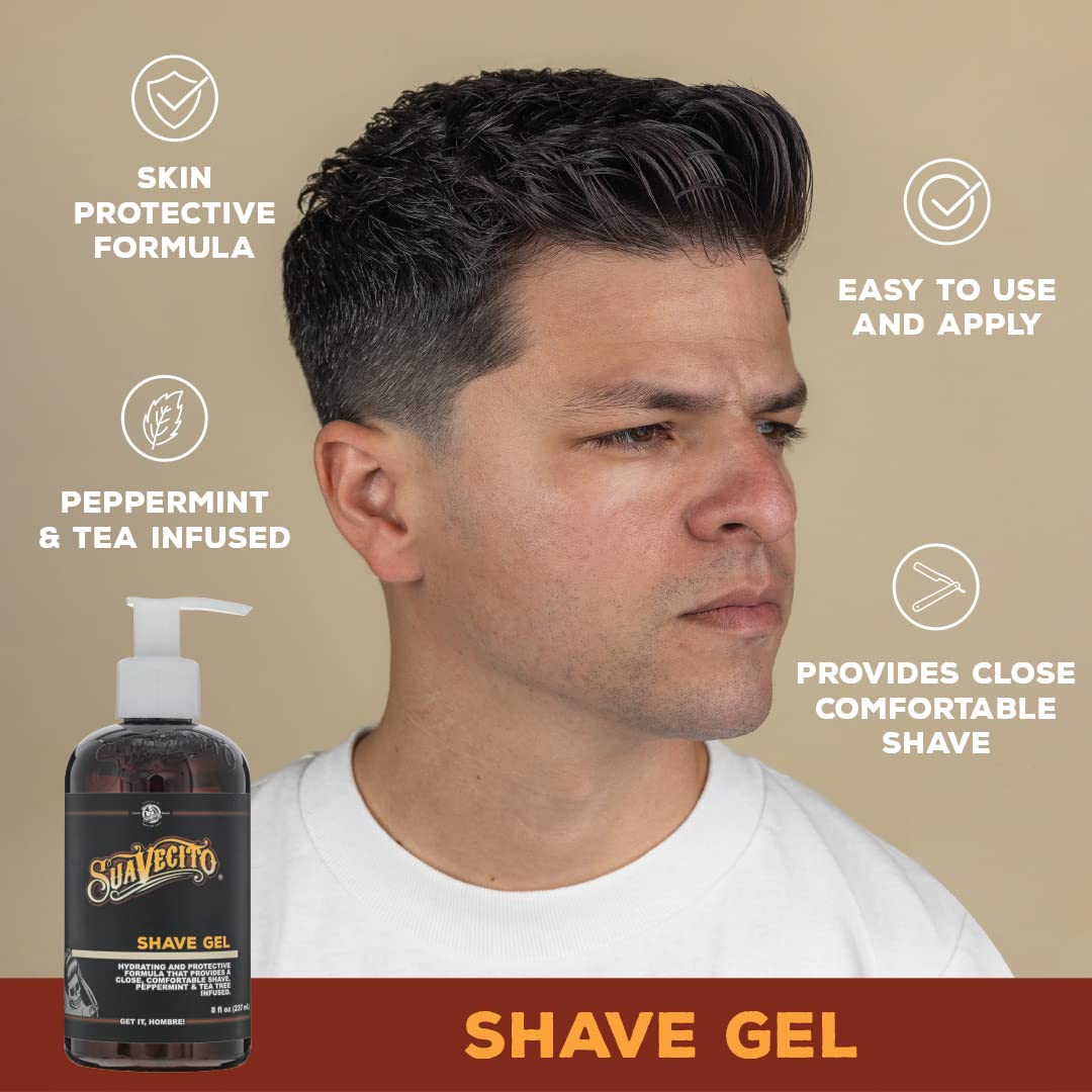 Suavecito Shave Gel (237ml/8oz) - Image 4