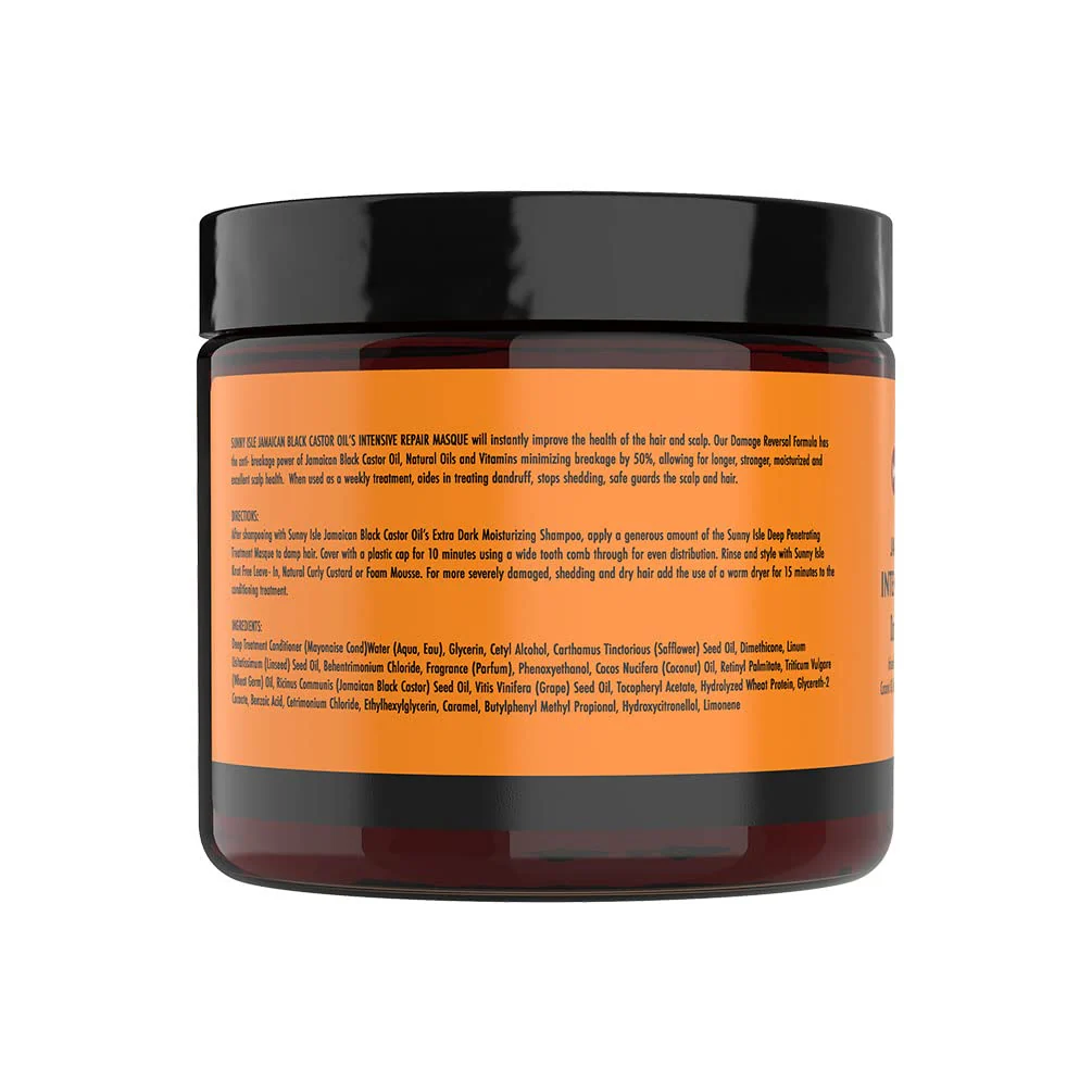 Sunny Isle Jamaican Black Castor Oil Intensive Repair Masque (480ml/16oz) - Image 3