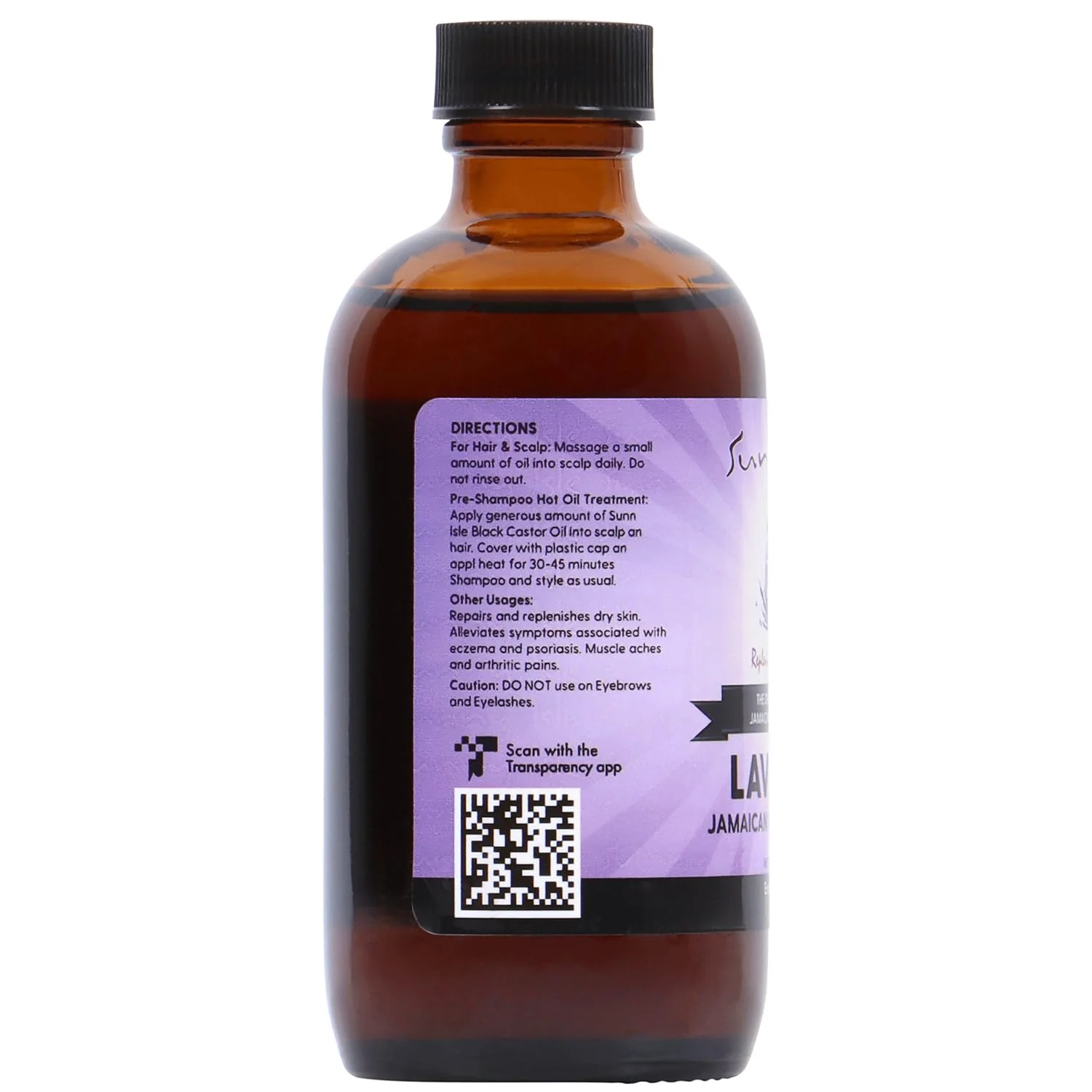 Sunny Isle Lavender Jamaican Black Castor Oil - Image 4