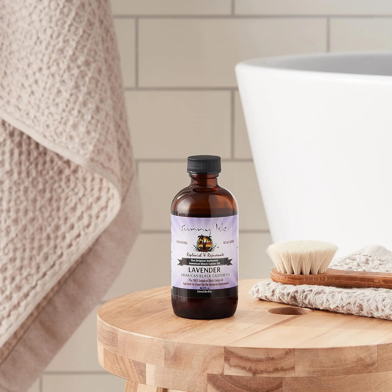 Sunny Isle Lavender Jamaican Black Castor Oil - Image 5