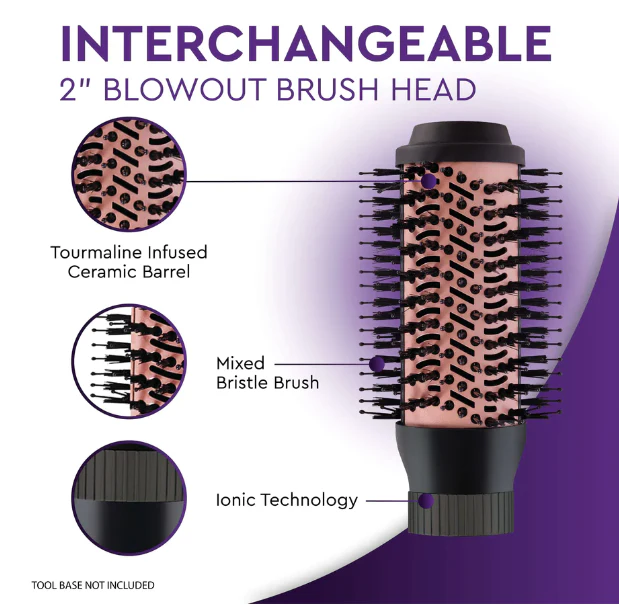 Sutra Beauty iBOB Interchangeable Blowout Brush Attachment (Base NOT Included) [3 Sizes Available] - Image 11